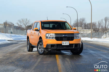 Ford Maverick Lariat 2022 orange